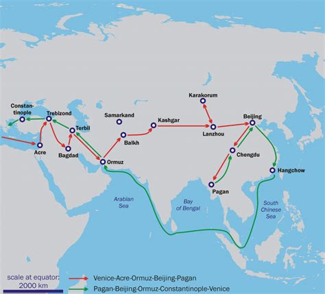 The travels of Marco Polo and his influence on the western world ...