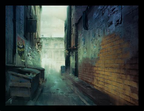 ArtStation - Theatre Alleyway