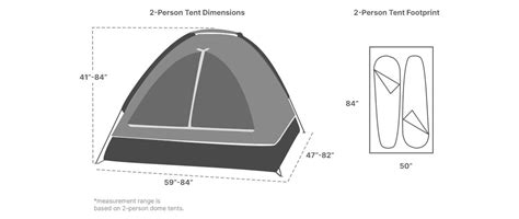 Tent Size Chart for Camping and Hiking Expeditions | Sportsman's Warehouse