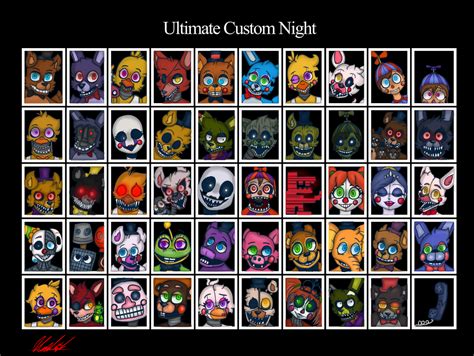 Ultimate custom night by claudyelpony on DeviantArt