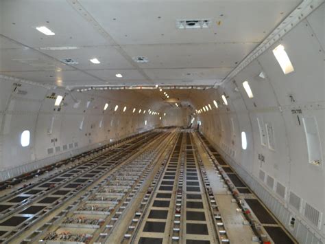 Inside Boeing 747 Cargo Plane