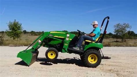 Demo of John Deere 2305 HST Compact Tractor w/ Loader, 4WD, Great ...