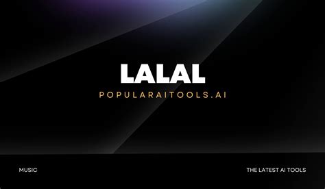 Lalal - AI Tool Reviews, Pricing and Alternatives 2024