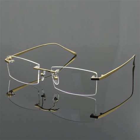 Rimless Titanium Glasses | www.tapdance.org