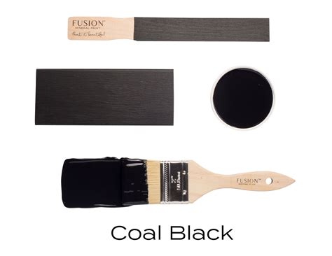 Fusion Mineral Paint Coal Black - Honeycomb Creative & Co.