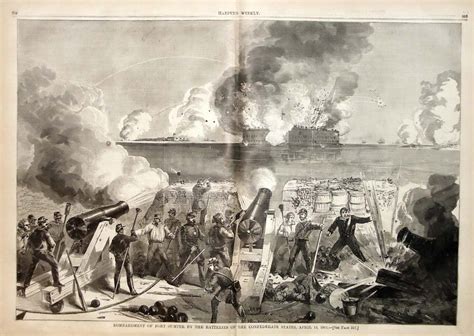 Art & Collectibles Memorabilia 1861 Attack on Fort Sumter etna.com.pe