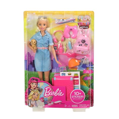 Muñeca Barbie Mattel Viajera | Walmart