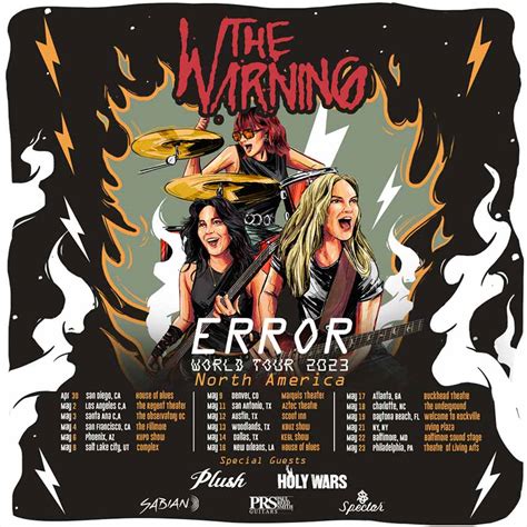 The Warning announce 2023 U.S. tour dates | NextMosh