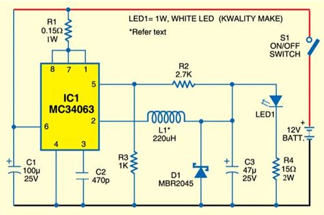 DC to DC Converter Circuit - Electronics Projects Hub