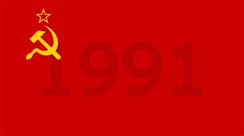 Flags of the Soviet Union in 1991 - YouTube