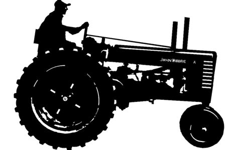 John Deere-1 Tractor dxf File Free Download - 3axis.co