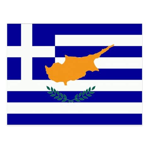 Greek Cyprus Flag Postcard | Zazzle