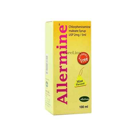 Allermine Syrup 100ml | Online Pharmacy in Sri Lanka | Carelink.lk