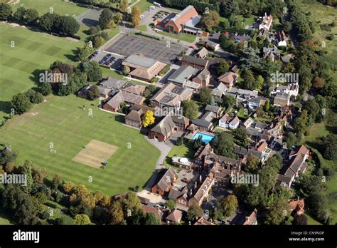 Aerial view of Chigwell School in Essex Stock Photo: 47542930 - Alamy