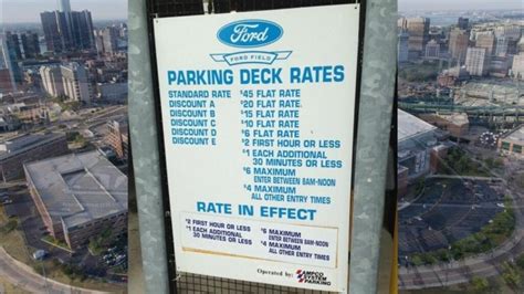 Ford Field Parking: Your Ultimate Guide to Detroit Lions Parking ...