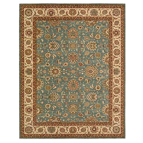 Living Treasures Room Size Rug in Aqua - Bed Bath & Beyond