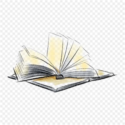 Booke PNG Picture, Book Hand Drawn Book Open Book Two Books, Vintage ...