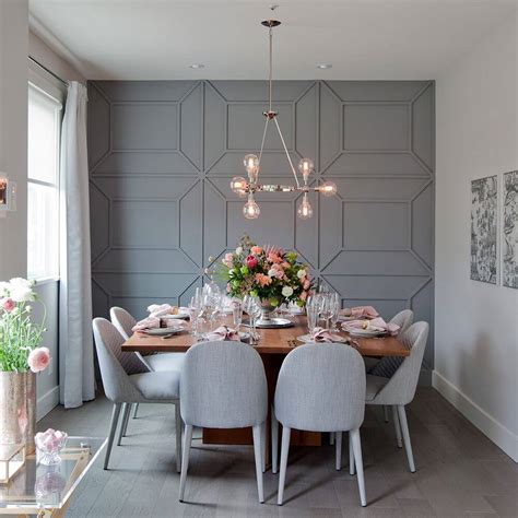 Modern Dining Room Wallpaper Accent Wall ~ #accent #home #ideas # ...