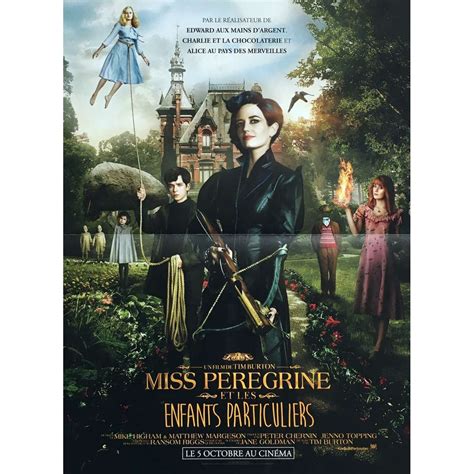 MISS PEREGRINE Movie Poster 15x21 in.