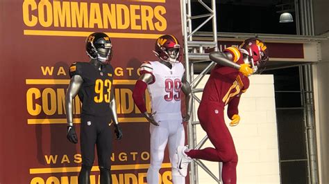 Photos: See the Washington Commanders’ New Uniforms, Logo – NBC4 Washington