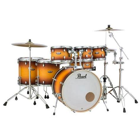 Pearl 22/16F/14F/12/10/8/14S Decade Maple 7-Piece Shell Pack Drum Set ...