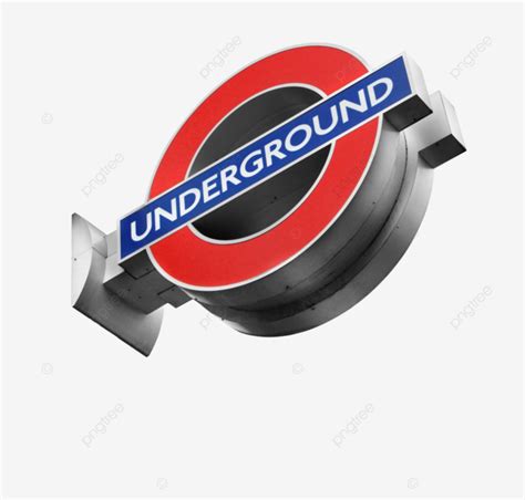 London Underground Sign On The Wall Isolated Blue, Subway, Sign ...