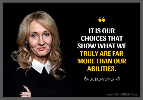 10 Best JK Rowling Quotes To Achieve Your Dreams | EliteColumn