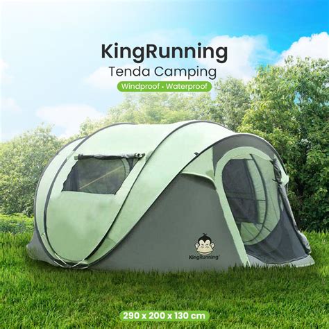 5 Tenda Camping Terbaik dan Anti Bocor untuk Pecinta Kemah Outdoor