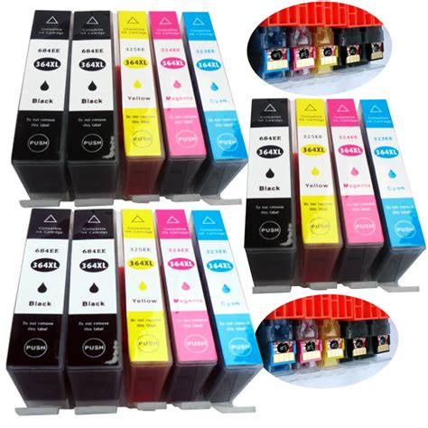 Aliexpress.com : Buy 14 Compatible Ink Cartridges For HP Photosmart ...