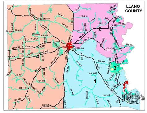 Llano Texas Map | Printable Maps