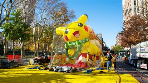 Macy's balloon inflation 2022: Thanksgiving Day Parade floats ready for ...