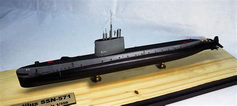 Submarine model kit USS Nautilus SSN-571from Blue Ridge Models | Model ...