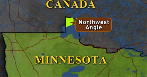 Minnesota's Northwest Angle, an American geographic oddity - CBS News