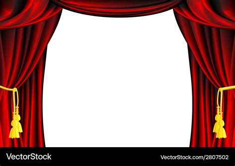 Theater curtain Royalty Free Vector Image - VectorStock