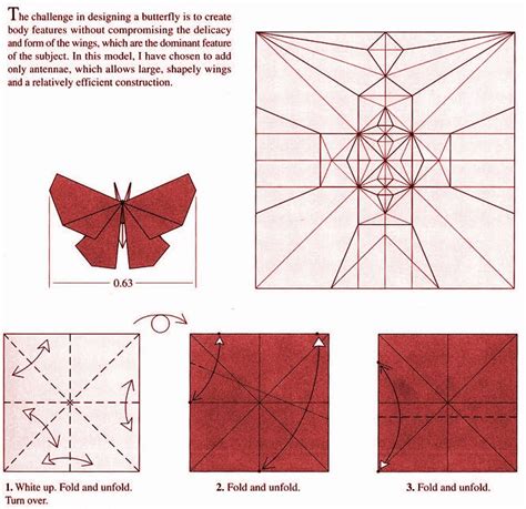 Origami butterfly (Robert Lang) - OrigamiArt.Us