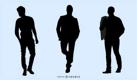 Male Model Silhouette Png