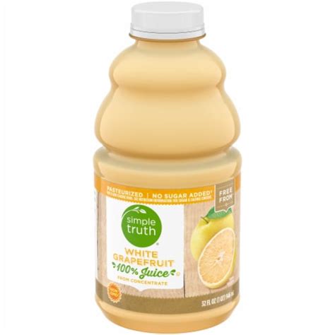 Simple Truth® White Grapefruit Juice, 32 fl oz - Dillons Food Stores