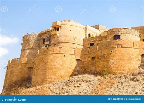 Architecture of Jaisalmer Fort Stock Image - Image of outdoor ...