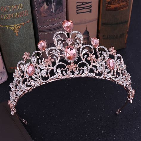 Buy Pink Crown | Princess Pink Tiara | Majestic Crowns