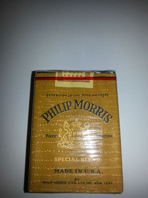 Old Philip Morris cigarettes | Collectors Weekly