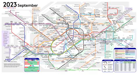 London Tube Map Zones