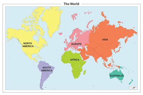 world map outline continents