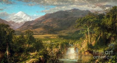 Heart of the Andes, 1859 Photograph by Kate Kimber - Pixels