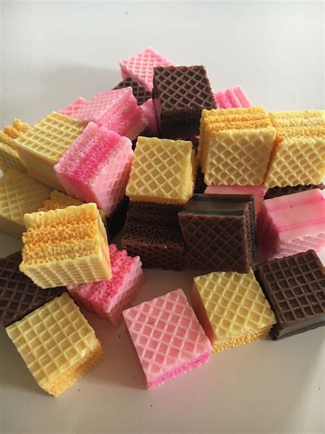 15pc. Neapolitan Wafer Cookie Resin Kawaii Flatbacks - Etsy