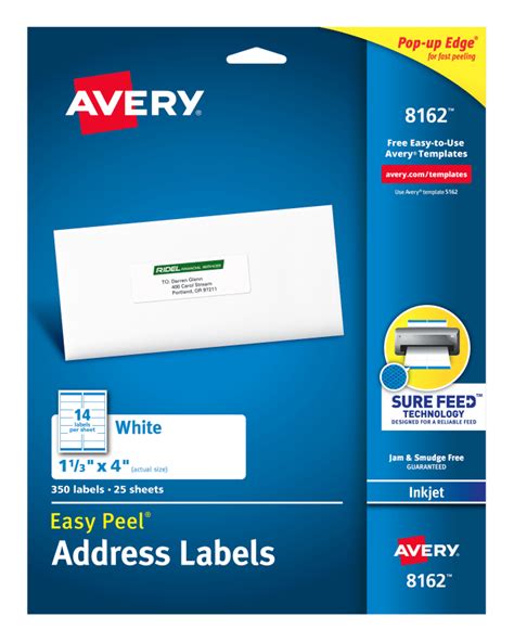 Avery 8162 Label Template