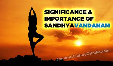 Significance & Importance of Sandhyavandanam | Sanskriti - Hinduism and ...