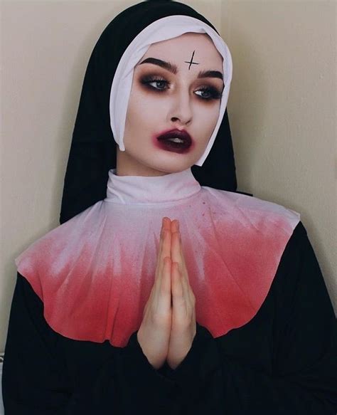 Nun Makeup Halloween 🎃 | Halloween costumes makeup, Halloween makeup ...