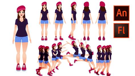 ArtStation Step By Step 2D Character Design Rigging Animation Tutorial ...