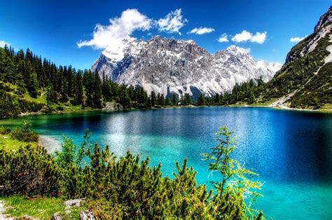 Germany's Lake Eibsee: Beauty in Bavaria - Curly Hair & Airfare