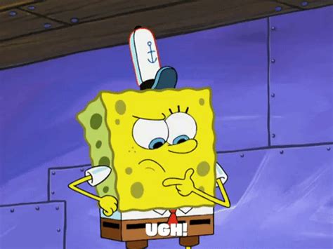 Episode 1 Ugh GIF by SpongeBob SquarePants - Find & Share on GIPHY